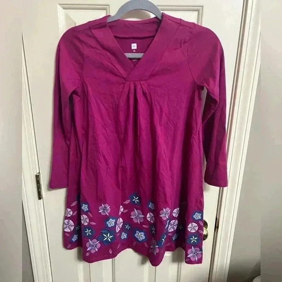 TEA COLLECTION Trapeze Dress Bouquet Size 12 NWOT - Picture 1 of 4